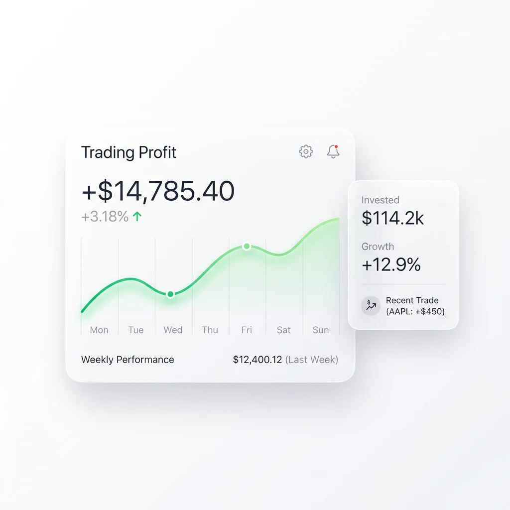 Minimalist Trading UI